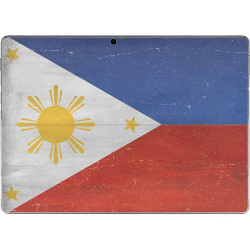 Philippines Flag Distressed Surface Pro 9 Skin
